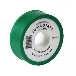 Фум-стрічка UNIPAK JUMBOTAPE Standart 19x0.2 мм 10 м