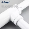 Сифон для раковины FRAP F82-6 белый латунный под донный клапан.