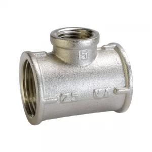 Тройник VLMZ (L-31) 1"В*1/2"В*1"В переходный никелированный