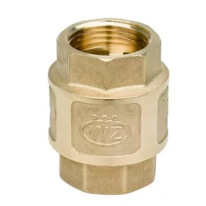 Клапан зворотний WEZER 3/4" з латунним штоком