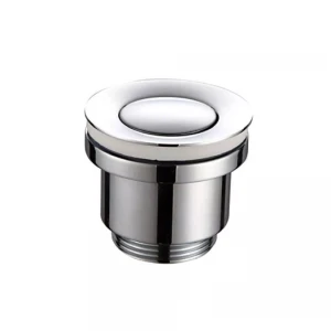 Донный клапан FRAP F61 1 1/4" автоматический хромированный