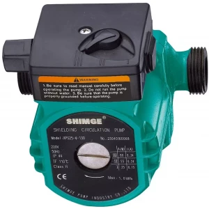 Насос циркуляционный SHIMGE XPS 15-6-130 15/6 м, 2 м³ со штуцером 1/2" и кабелем со штепселем