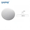 Тропический душ GAPPO G29 Ø200 мм нержавеющая сталь хромированная