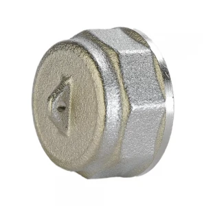 Заглушка VLMZ латунь 1/2" В нікельована