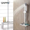 Душевый гарнитур GAPPO G8010 хромированный с полкой