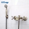 Смеситель для ванны FRAP F3019-4 бронзовый