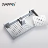 Душевый гарнитур GAPPO G8010 хромированный с полкой