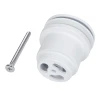 Донний клапан WEZER WHR-104-W 1 1/4" автоматичний Ø63мм білий