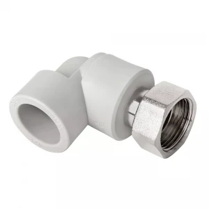 Кутник 90° ITAL PPR 25 мм x 3/4" з накидною гайкою та металевою вставкою