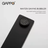 Душевая система GAPPO G2417-6 черная с переключателем на лейку