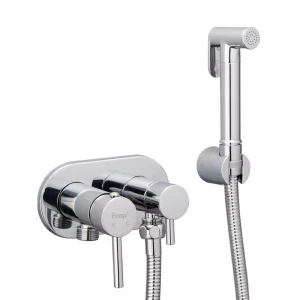 Гигиенический душ FRAP F7508 с приборным краном 1/2" хромированный