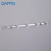 Вешалка GAPPO G202-5 на 5 крючков 300 мм хромированная