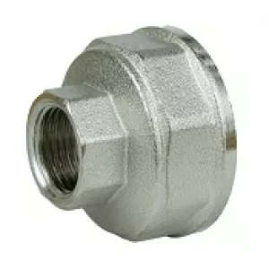Муфта переходная VLMZ (L-133) 1 1/4" В*3/4" В никелированная восьмигранная