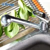Смеситель для кухни FRAP F6003 с выдвижным изливом хромированный