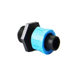SL-002(3/4") Муфта нар.резьба 3/4" для ленты (КРАТНО ПАЧКЕ) {1200/100}