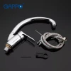 Смеситель для кухни GAPPO G4136 хромированный с выдвижным сливом