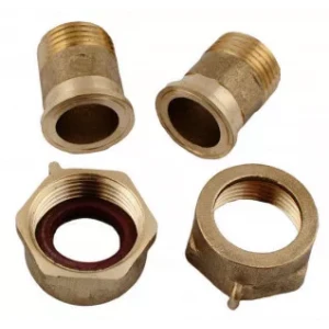 Сгон для водомера 1/2" x 15 усиленный (пара)