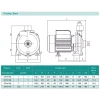 Відцентровий насос SHIMGE CPm158 0.75 кВт Hmax=32 м Qmax=120 л/хв