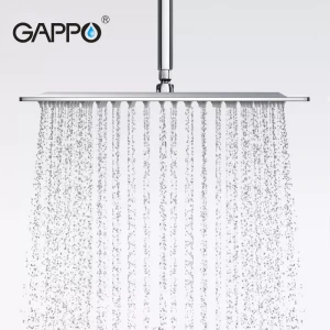 Тропический душ GAPPO G28 200x200 мм нержавеющая сталь хромированная