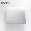 Тропический душ GAPPO G28 200x200 мм нержавеющая сталь хромированная