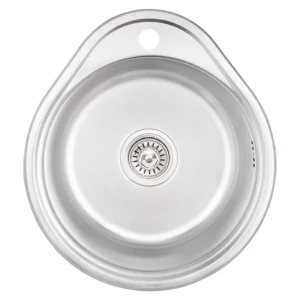 Кухонная мойка WEZER 4843(06) Decor 480x430x160 мм с сифоном