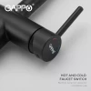 Смеситель для кухни GAPPO G4398-36 с гибким изливом черный