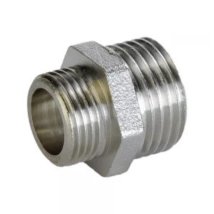 Ниппель переходный VLMZ 3/4" x 1/2" под прокладку латунный.