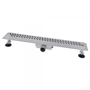 IT02-FT09/700 ITAL Душовий трап 700 мм, комбінований гідрозатвор, Brushed nickel (блістер) {5/1}