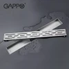 G89007-1 Душовий трап 900 мм, комбінований гідрозатвор, Brushed nickel (блістер) {5/1}