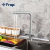 Смеситель для кухни FRAP F4352-22 на две воды серый