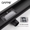 Трап для душа GAPPO G88007-36 70x800 мм из нержавеющей стали черный