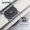 Душевой трап GAPPO G83007-4 70x300 мм из нержавеющей стали под плитку