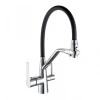 Смеситель для кухни FRAP F4374-1 черный/хром для двух типов воды