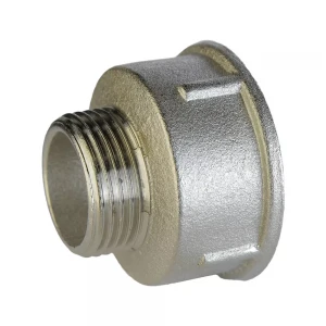 Переходник VLMZ 1 1/2" В*1 1/4" С никелированный (L-90)