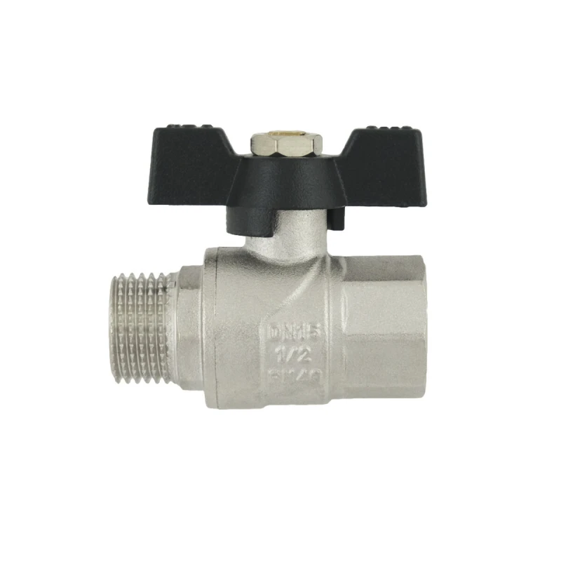 Кран шаровой Raftec BLACK PN40 ЗВ 1/2