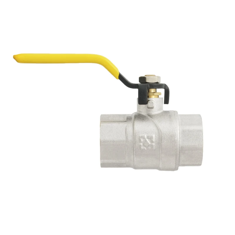 Кран шаровой Raftec YELLOW DN20 (3/4’’) ВВ ручка GRH2