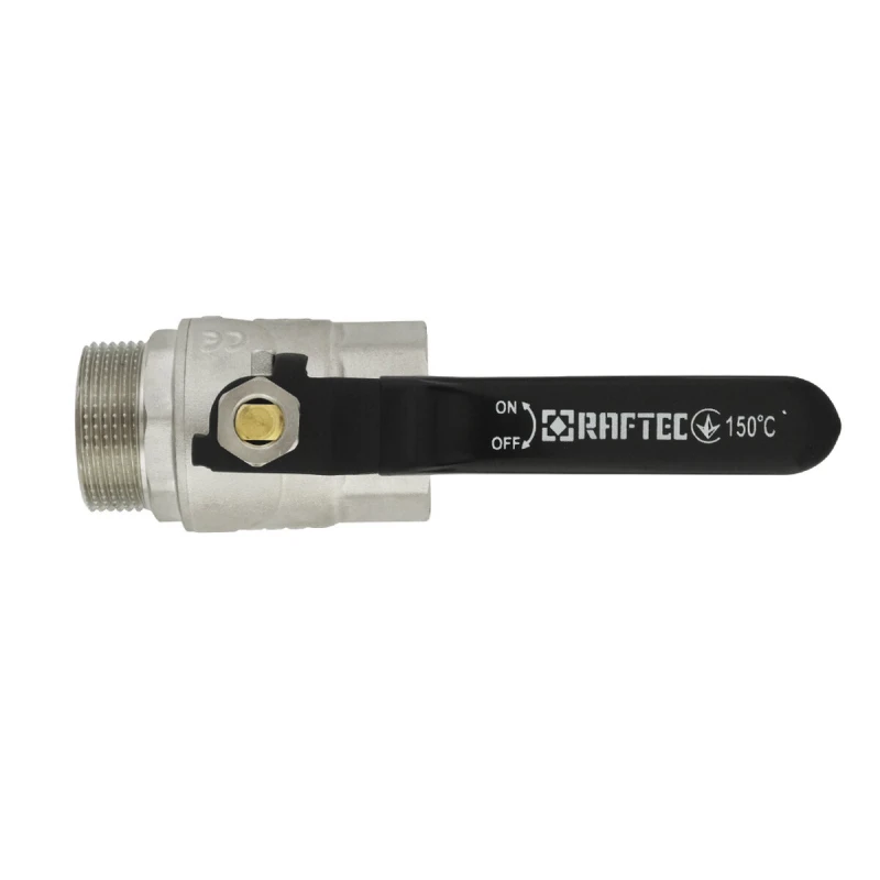 Кран шаровой Raftec BLACK PN40 ЗВ 1 1/4