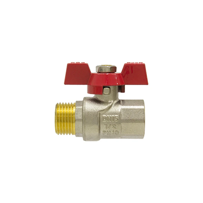 Кран шаровый Raftec RED PN40 ЗВ 1/2