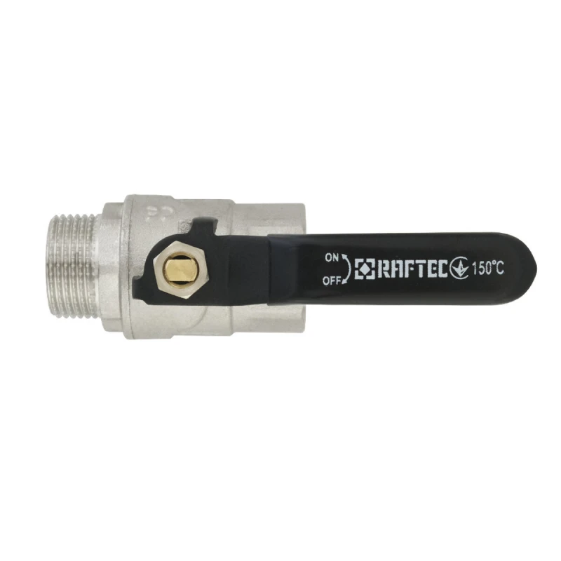 Кран шаровой Raftec BLACK PN20 ЗВ 3/4