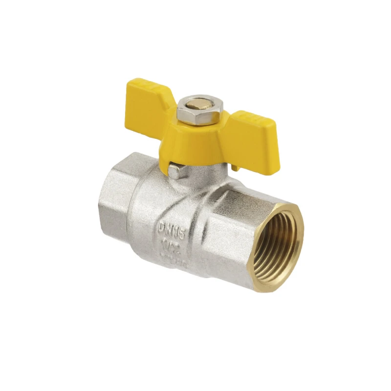 Кран шаровый Raftec YELLOW PN40 ВВ 1/2