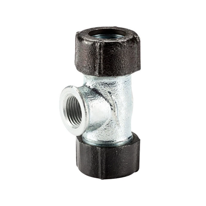 GEBO QUICK QT зажимной тройник с резьбой DN15 19.7-21.8мм x1/2