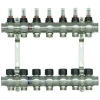 Коллектор с расходомерами Raftec STEEL 1