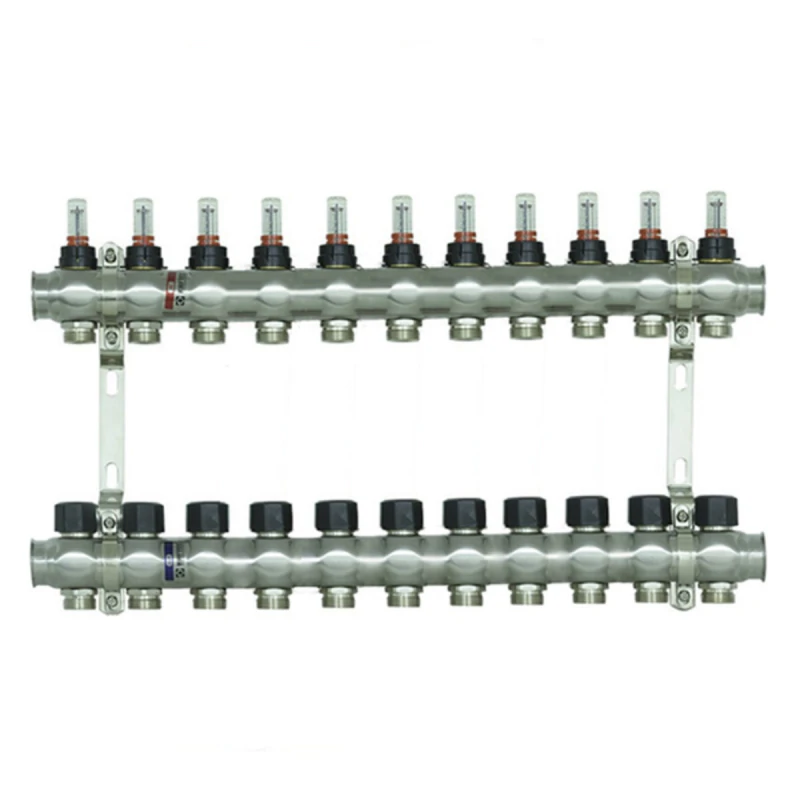 Коллектор с расходомерами Raftec STEEL 1