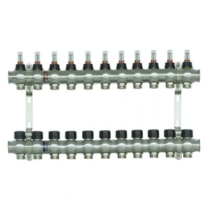 Коллектор с расходомерами Raftec STEEL 1