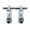 Кран вентильный угловой Raftec PN10 ЗВ 1/2