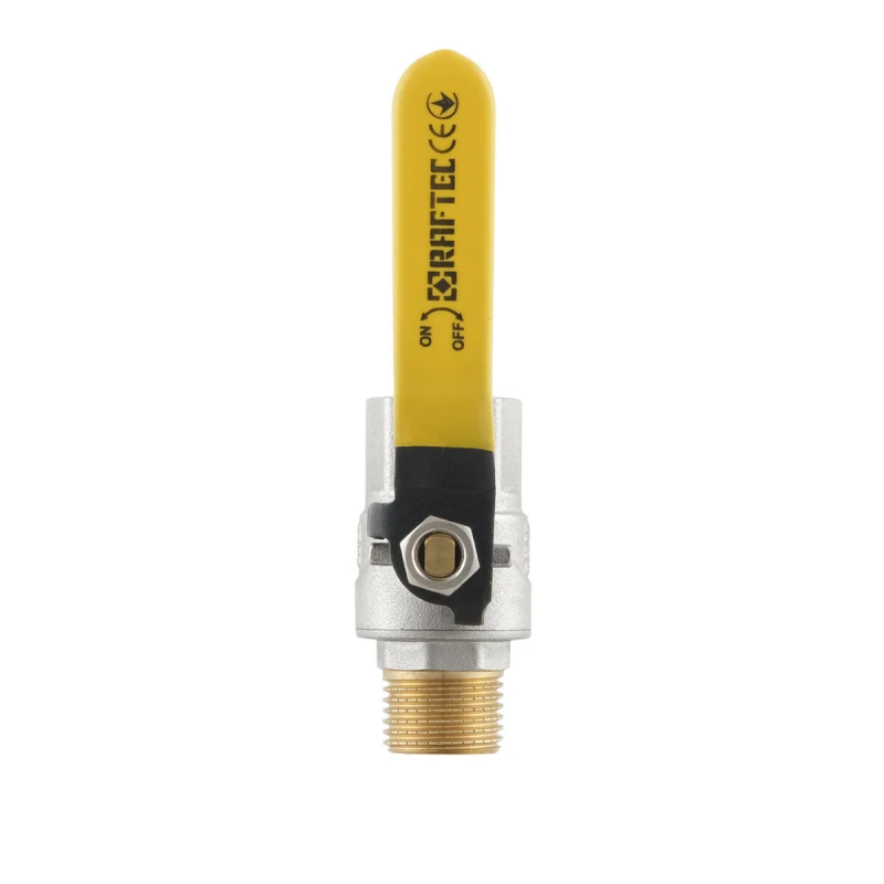 Кран шаровой Raftec YELLOW PN40 ЗВ 1/2
