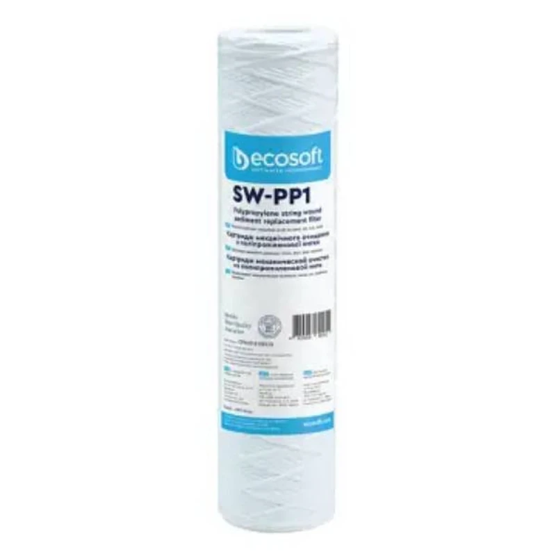 Картридж поліпропіленовий Ecosoft STANDART 1 мкм CPN25101ECOSTD