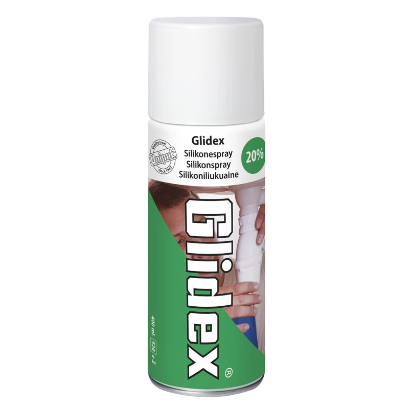 Защитная аэрозольная смазка на силиконовой основе Unipak 400 ml, Glidex