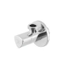 Кран приборный угловой Raftec Relo Silver 1/2