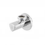 Кран приборный угловой Raftec Relo Silver 1/2